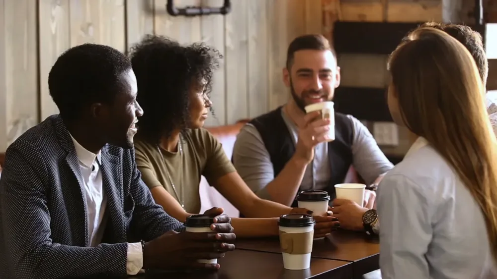 coffee with friends