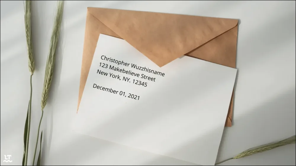 How to Format the Address of A Letter Correctly?