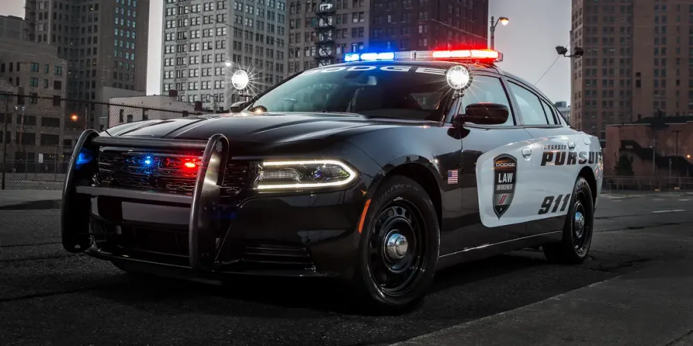 police car